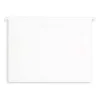 Russell+Hazel Hanging File Folder, Straight Cut, Letter Size, Bright White, 10/Pack (82372) Best