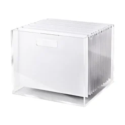 Russell+Hazel Hanging File Folder, Straight Cut, Letter Size, Bright White, 10/Pack (82372) Best