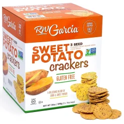 Crackers<RW Garcia Gluten Free Sweet Potato Crackers, 30 oz (220-02002)