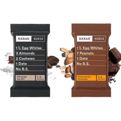 Snacks & Granola Bars<RX Bar Minis Protein Bars, Chocolate Sea Salt/Peanut Butter Chocolate, 0.9 oz., 8 Bars/Box (19390800190)