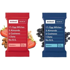 Snacks & Granola Bars<RX Bar Minis Protein Bars, Strawberry/Blueberry, 0.9 oz., 8 Bars/Box (19390800737)