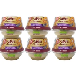 Pretzels<Sabra Classic Hummus with Pretzels, 4.56 Oz., 6/Pack (30080)