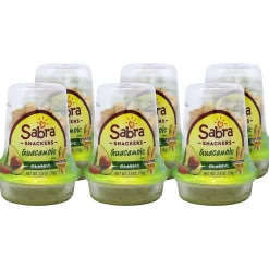 Fresh Groceries<Sabra Grab & Go Guacamole Snackers with Tostitos Dipping Rolls Snack Kit, 2.8 oz., 6/Pack (301682)