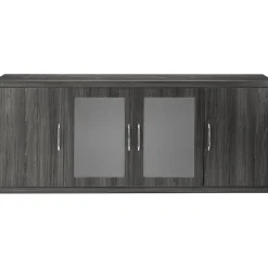 Best 29 1/2"H Aberdeen Low Wall Cabinet , Gray Steel (ALCLGS) Storage Cabinets