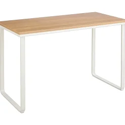 Best ® 47" Steel Table Desk, Beech/White ( 1943BHWH) Office Desks