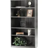 Outlet Aberdeen 5-Shelf Bookcase 68 3/4"H, Gray Steel (AB5S36LGS) Bookcases