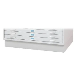 Sale 2-Drawer Flat File Cabinet Base, Specialty, White (4997WHR) File Cabinets