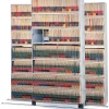 Four-Post Adder Storage Shelving, Letter, 7-Shelf, 36"W, Pebble Gray (EFO3612767ADV) Shelving