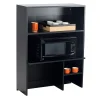 Clearance 48"H Modular Break Room Appliance Hutch, Asian Night/Black (1706AN) Storage Cabinets