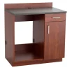 Online 36"H Modular Break Room Appliance Base Cabinet, Mahogany/Slate (1705MH) Storage Cabinets