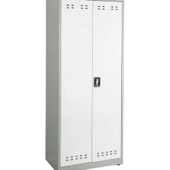 New 72"H Steel Storage Cabinet, Gray Storage Cabinets