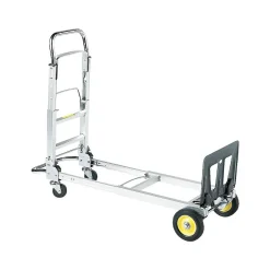 Hand Trucks & Dollies<Safco Hide-Away Convertible Truck, 400 lbs., Aluminum/Black (4050)