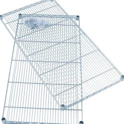 Hot Industrial Extra 2-Shelf Wire Mounted, 48.03", Metallic Gray (5296GR) Shelving