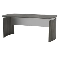 Outlet Medina™ 72" Desk, Gray Steel, 29 1/2"H x 72"W x 36"D Computer Desks