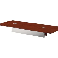 Discount Napoli Executive Series 8' Conference Room Table Top, Sierra Cherry (NCT96CRY) Conference Room Tables