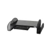 Safco Onyx Monitor Stand, Adjustable, Black (2159BL)* Monitor Mounts & Stands