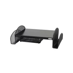 Safco Onyx Monitor Stand, Adjustable, Black (2159BL)* Monitor Mounts & Stands