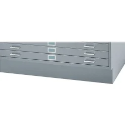 Clearance Open-Drawer Flat File Cabinet Base, Gray (4999GRR) File Cabinets