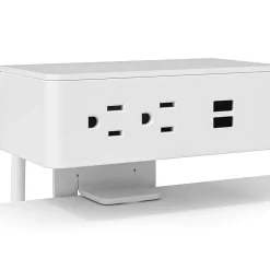 Surge Protectors & Power Strips<Safco Resi 2 Outlet Power Strip, White (RESUPU)