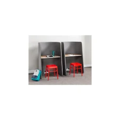 Clearance Roam Touchdown Study Carrel, Dark Gray (1958DG) Shelving