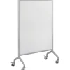 Online Rumba Screen Mobile Whiteboard, Aluminum Frame, 36" x 54" (2014WBS) Dry Erase