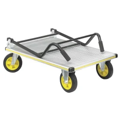 Hand Trucks & Dollies<Safco STOW AWAY Platform Truck, 1000 lbs., Aluminum/Black (4053NC)
