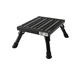 Ladders & Step Stools<Safety Step Small Folding Aluminum Step, 1000lbs (S-07C-BLK)