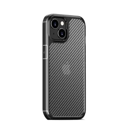 Cell Phone Cases<SaharaCase Anti-Slip MagSafe Phone Case for iPhone 15 Plus, Shock Absorbing, Black (CP00448)