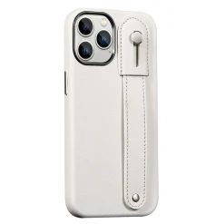 Cell Phone Cases<SaharaCase FingerGrip MagSafe Phone Case for iPhone 15 Pro Max, Shock Absorbing, White (CP00479)