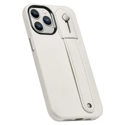 Cell Phone Cases<SaharaCase FingerGrip MagSafe Phone Case for iPhone 15 Pro Max, Shock Absorbing, White (CP00479)