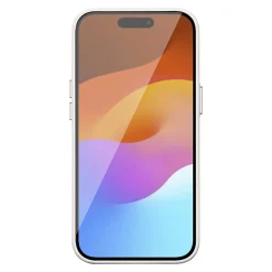 Cell Phone Cases<SaharaCase FingerGrip MagSafe Phone Case for iPhone 15, Shock Absorbing, White (CP00444)