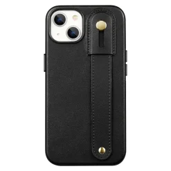Cell Phone Cases<SaharaCase FingerGrip MagSafe Phone Case for iPhone 15, Shock Absorbing, Black (CP00443)