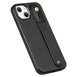 Cell Phone Cases<SaharaCase FingerGrip MagSafe Phone Case for iPhone 15, Shock Absorbing, Black (CP00443)