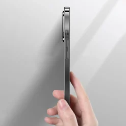 Cell Phone Cases<SaharaCase Hybrid-Flex Hard Shell MagSafe Phone Case for iPhone 15 Pro Max, Shock Absorbing, Black (CP00471)