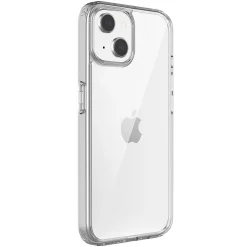 Cell Phone Cases<SaharaCase Hybrid-Flex Hard Shell MagSafe Phone Case for iPhone 15, Shock Absorbing, Clear (CP00438)