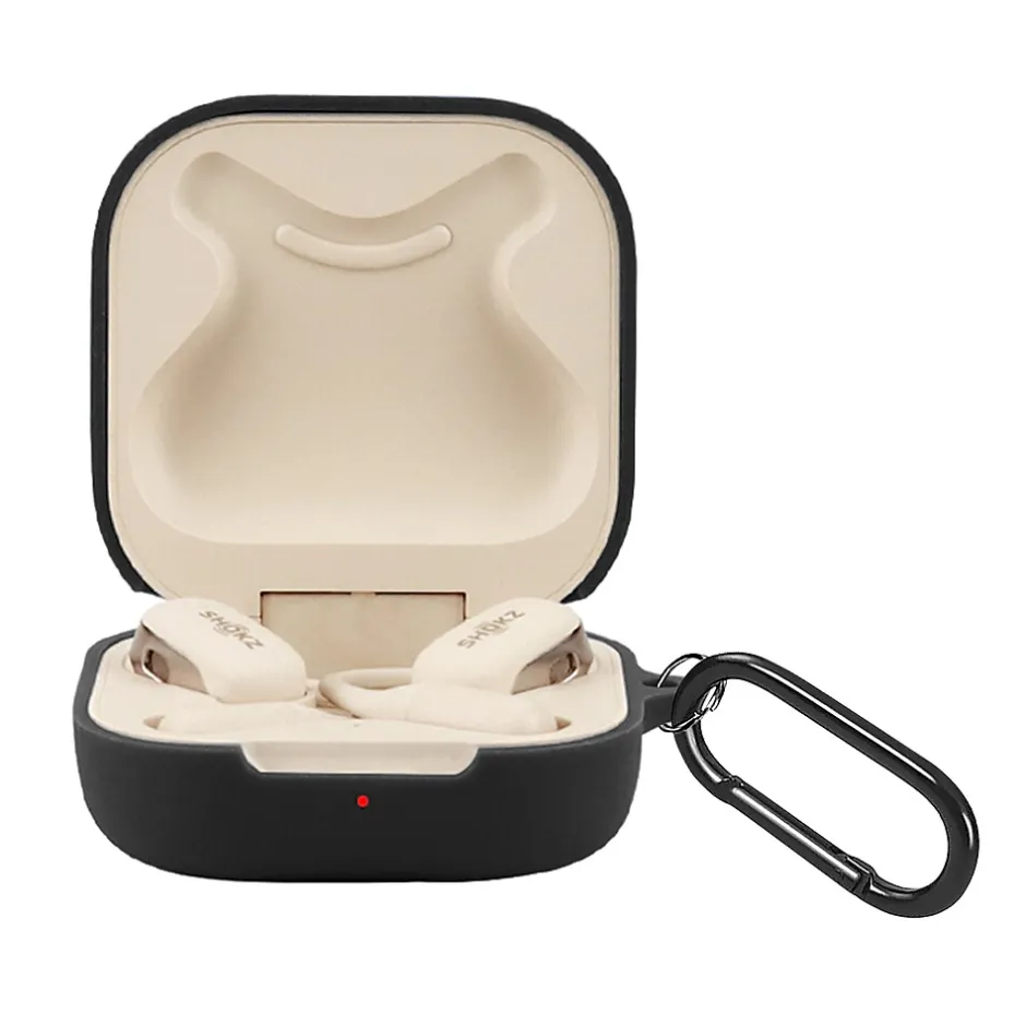 Headphones<SaharaCase Venture Silicone Case for OpenFit Earbuds, Black (HP00128)