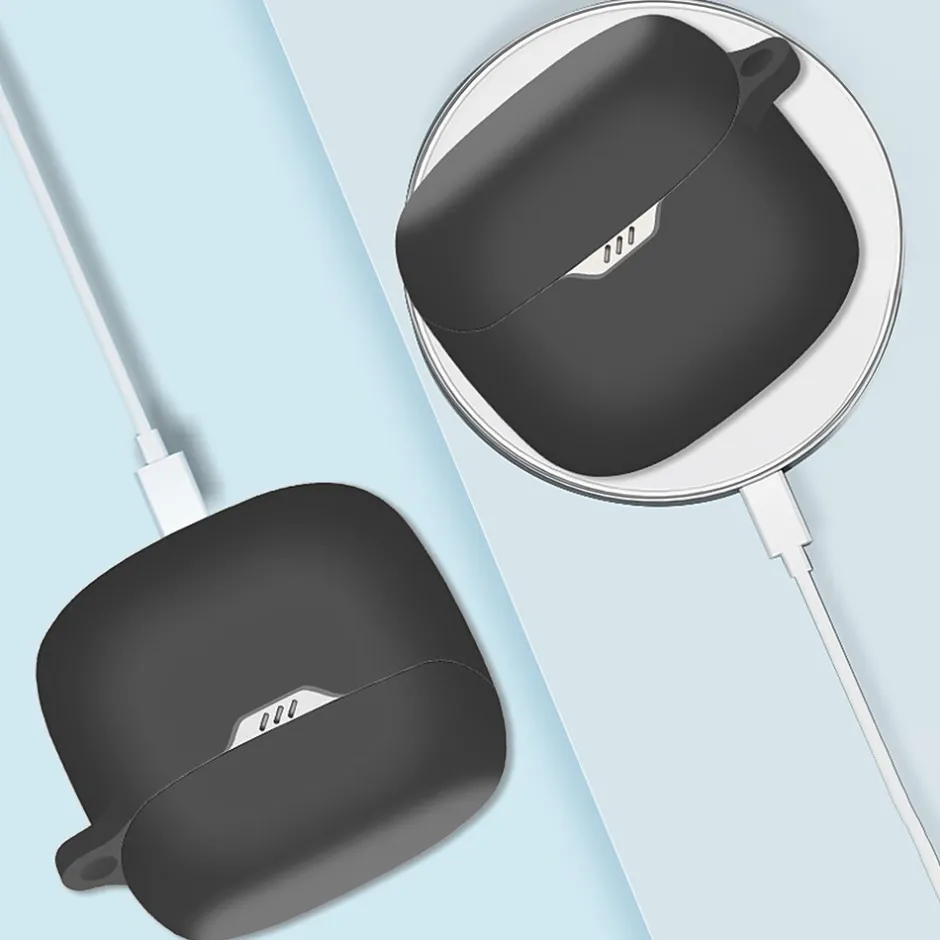 Headphones<SaharaCase Venture Silicone Case for Tune Flex Earbuds, Black (HP00127)