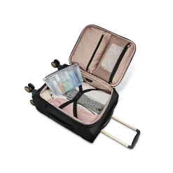 Samsonite 22" Hardside Carry-On Suitcase, 4-Wheeled Spinner, Black (128168-1041B)