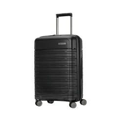 Samsonite Elevation Plus 23" Hardside Carry-On Suitcase, 4-Wheeled Spinner, TSA Checkpoint Friendly, Triple Black (142910-2620)
