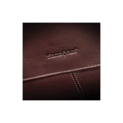 Samsonite Flapover Case Double Gusset Laptop Notebook, Brown Leather(45798-1139)
