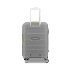 Samsonite Freeform 21.25" Hardside Carry-On Suitcase, 4-Wheeled Spinner, TSA Checkpoint Friendly, White/Gray (78255-4744)