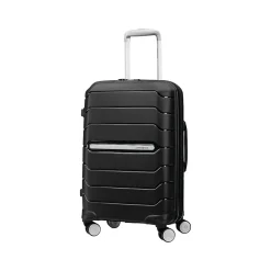 Samsonite Freeform 21.25" Hardside Carry-On Suitcase, 4-Wheeled Spinner, TSA Checkpoint Friendly, Black (78255-1041)