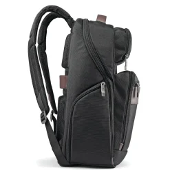 Samsonite Kombi Backpack, Solid, Black/Brown (92310-1051)