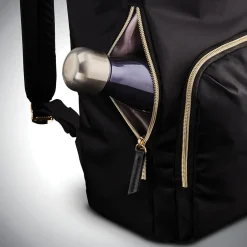 Backpacks<Samsonite Laptop Backpack, Solid, Black (128172-1041)