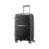 Samsonite Outline Pro 23" Hardside Carry-On Suitcase, 4-Wheeled Spinner, TSA Checkpoint Friendly, Midnight Black (137393-1548)
