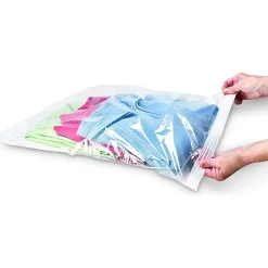 Samsonite 12-Piece Plastic Travel Pouch Set, Waterproof, Clear (51714-1212)