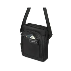 Samsonite Polyester Cross-Body Messenger Bag, Black (147176-1041)