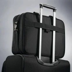 Samsonite Xenon 3.0 Laptop Briefcase, Black Polyester (89433-1041)