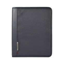 Samsonite Xenon Business Polyester Padfolio with Zipper Closure, Steel Gray (116465-1829)