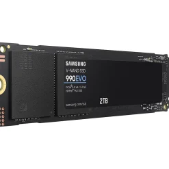 Samsung 990 EVO 2TB M.2 PCIe 5.0 NVMe Internal Solid-State Drive, V-NAND TLC (MZ-V9E2T0B/AM)* Solid State Drives